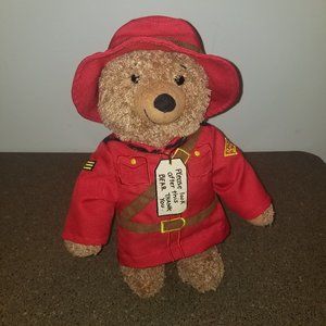 Paddington Bear Royal Canadian Mounted Police Plush